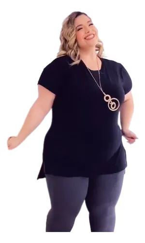 Blusa Sobre Legging Plus Size MercadoLivre