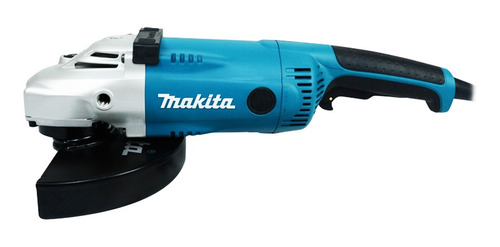 Esmeriladora angular Makita GA9020 color turquesa 2200 W 127 V + accesorio