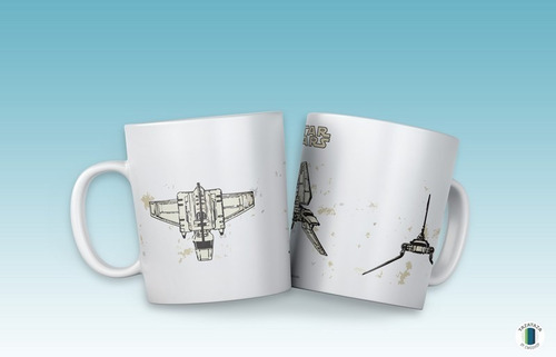 Imagen 1 de 1 de Taza Mug Diseño Star Wars.