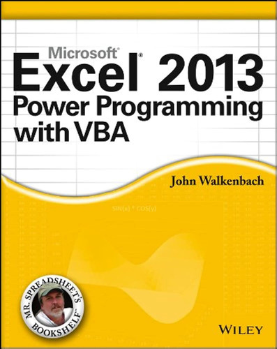 Excel 2013 Power Programming With Vba: 16 (mr. Spreadsheet's