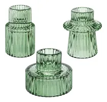 Comprar Porta Velas Cónicos De Vidrio Kupoo - Porta Velas Para Velas