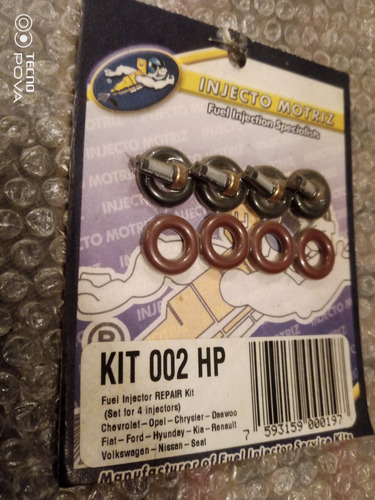 Kit Para 4 Inyectores K002hp / Chevr Chrysler Daewoo Fiat 