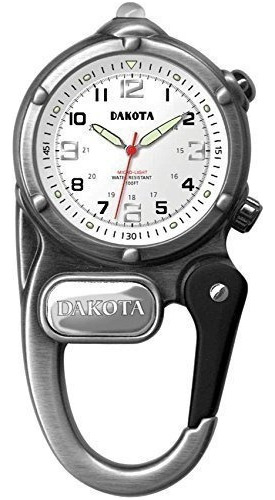 Reloj Dakota Clip Con Linterna Led Reloj Mini Clip Microligh