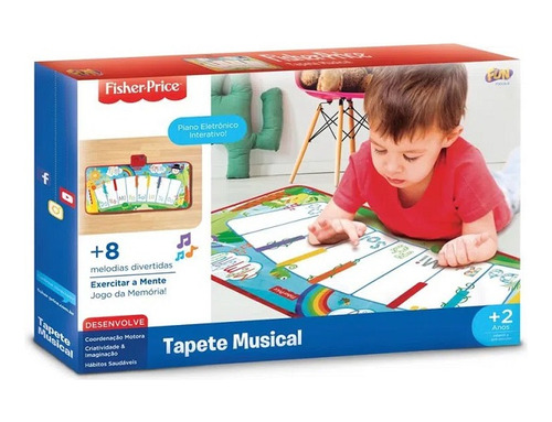 Fisher Price Tapete Musical Interativo F0005-9 - Fun