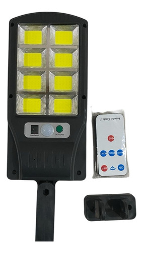 Foco Solar Con Brazo Led Cob Y Censor