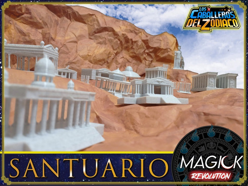 Imagen 9 de 10 de Saint Seiya Casa De Aries Caballeros Del Zodiaco Templo