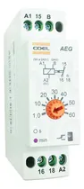 Comprar Temporizador Eletrônico 60seg Pulso retardo 24v 110v 220v Coel AEG-UGS-P