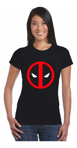 Camiseta Deadpool Femenina