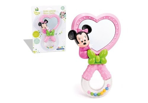 Sonajero Con Espejo Minnie Disney Baby