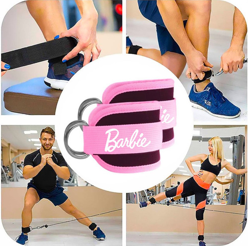 Grilletes Tobillo Gym Crossover Ejercicio Pierna Gluteo Par