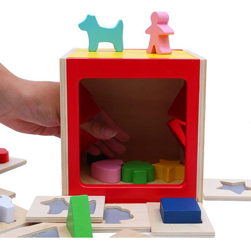 Touch Box - Caja Táctil De Juguete Puzzle Educacional