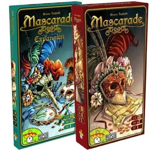 Juego De Mesa /cartas Mascarade Artesanal