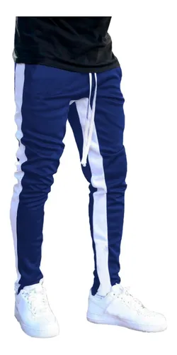 Calça de moletom best sale listrada