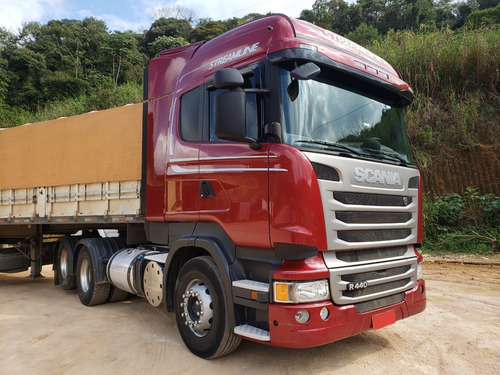 Scania R440 A 6x2 Highline 2014 C/ Retarder = 460 Volvo Mb