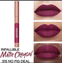 Comprar Labial Creyon Matte Lip Crayon Loreal Original