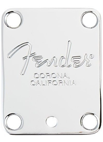 Fender Placa De Cuello De Guitarra Estándar