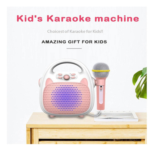 Jf Máquinas De Karaoke For Niños, Altavoces, Juguetes Color