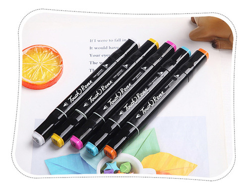 48 Cores Art Markers Conjunto De Ponta Dupla Marcador De Pon