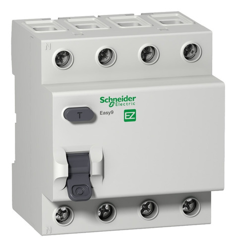 Disyuntor Diferencial Tetrapolar 40a 30ma Ez9r36440