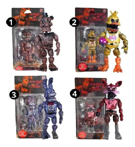 Five Nights At Freddy Nightmare Set X 4