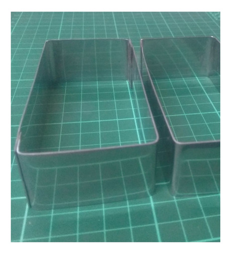 Cintura Rectangular Lingote Pan Lactal 20x10x10 Acero Inox