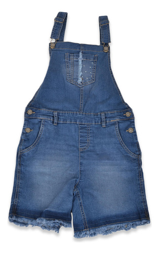 Jardinera Niña Denim Pillin (tvw700den)