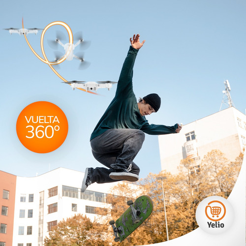Mini drone Snaptain MINI DRONE SNAPTAIN A10 DOBRÁVEL A10 EIXO A DOBRÁVEL com câmera HD720P cinza