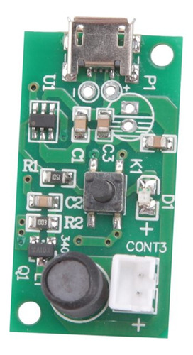 Placa De Circuito Con Controlador De Niebla Y Humidificador
