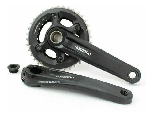 Plato Y Palanca Mtb Shimano Deore Fc-mt600-2 36-26t 2x11v Color Negro