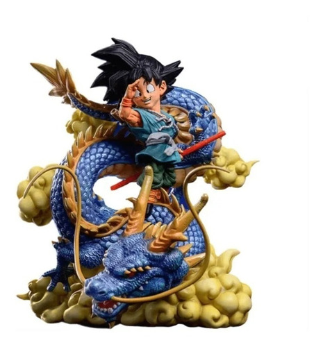 Colecionável Estátua Dragon Ball Gk Goku Shenlong Gk Series | Parcelamento  sem juros