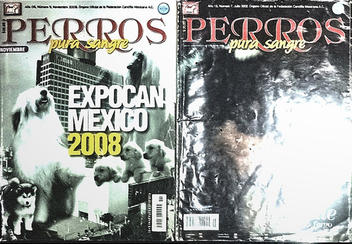 12 Revistas Perros Pura Sangre Coleccionables Selectas (Usado)
