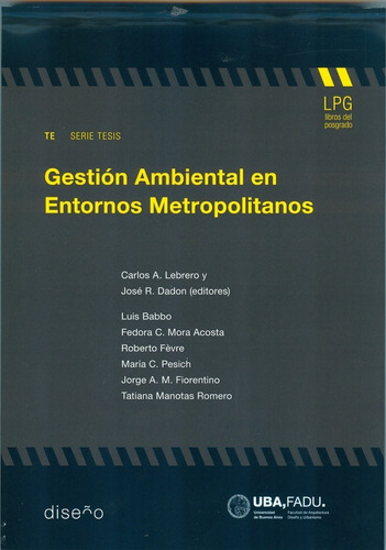 Gestión Ambiental En Entornos Metropolitanos - Ed. Nobuko