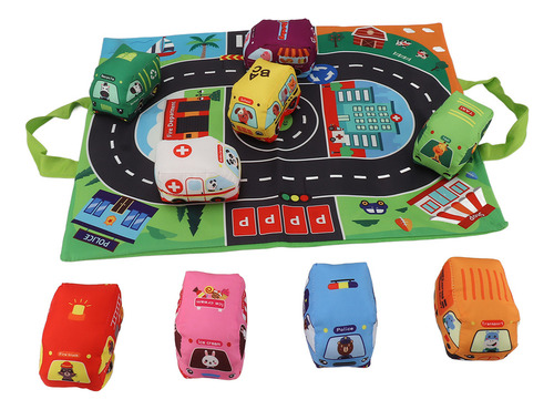 Lj Juego De Peluches For Bebés Mat Play, Papel Sonoro De