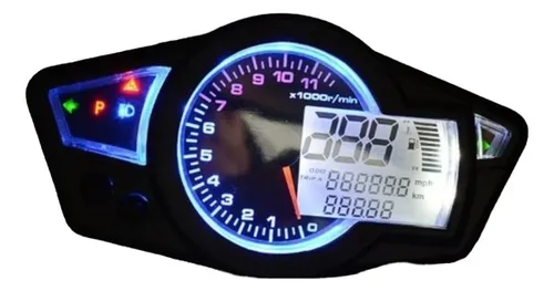 Velocímetro Digital Universal Enduro Tt, Ttr, 