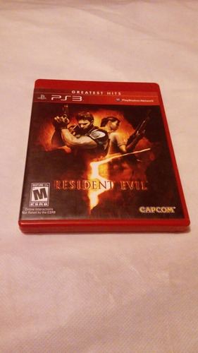 Resident Evil 5 Ps3 Fisico Usado En Exelentes Condisiones 