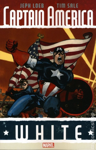 Marvel Comics Deluxe Captain América White En Español 