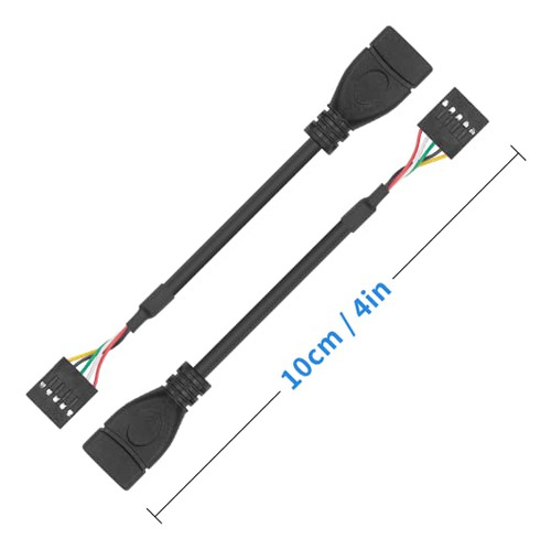 Cable Usb De Conector Usb A Usb De Duttek, Adaptador Usb 2.0