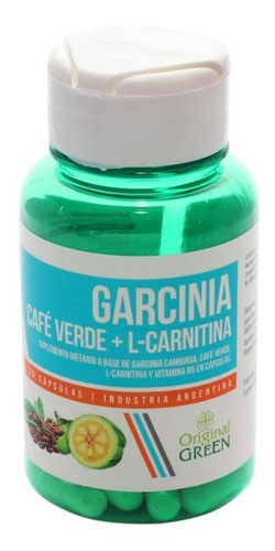 Original Green -  Garcinia, Café Verde Y L Carnitina X 30cap