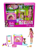 Comprar Barbie Skipper Babysitter Parque De Juegos Con Columpio