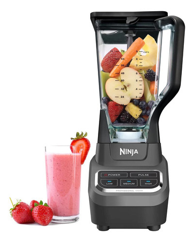 Licuadora Ninja Co610 Profesional 4 Vel 2.1 Lt Vaso Plastico
