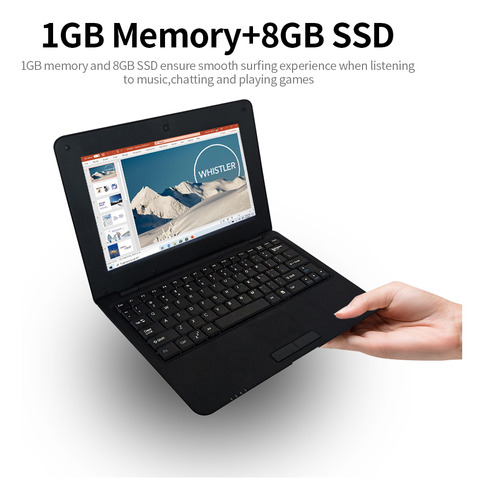 Netbook Silver Plug Eu Actions.. 1/1g+8g/1024*600 10,1 Pulga