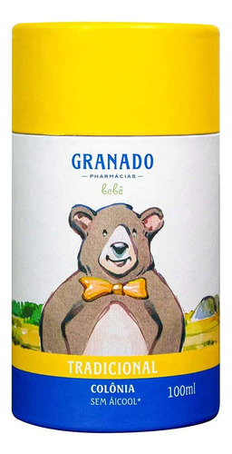 Colônia Tradicional Granado Bebê Frasco 100ml