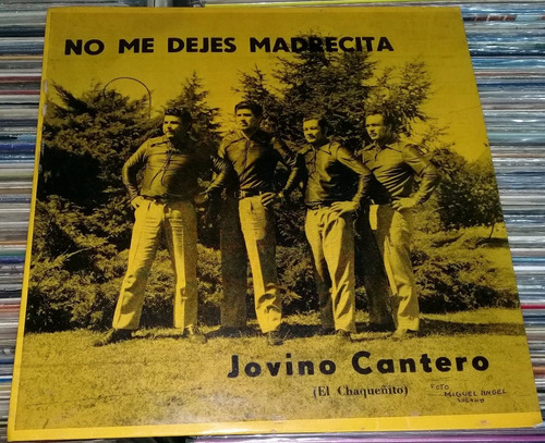 Jovino Cantero No Me Dejes Madrecita Lp Argentino / Kktus