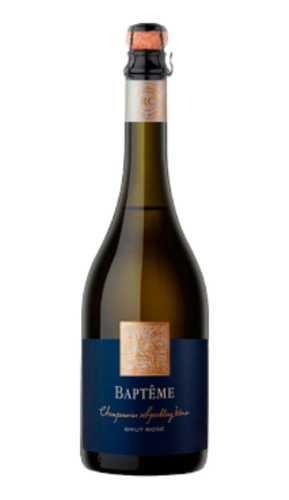 Vino Espumante Baptême Brut Rose Pinot Noir Chardonnay 750ml