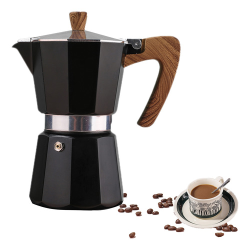 Cafetera Moka Italiana Espresso Manual 3 Tazas 150 Ml