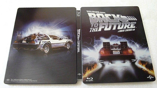 Back To The Future Volver Al Futuro Blu-ray Steelbook