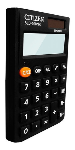Imagen 3 de 7 de Paquete De 5 Calculadoras Citizen Bolsillo Sld-200nr