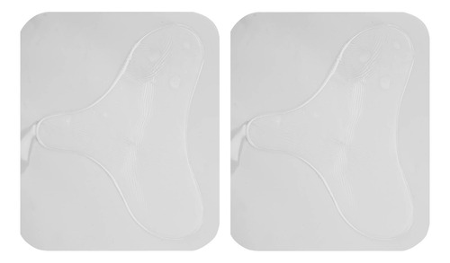 Almohadilla Antiarrugas De Silicona Para El Pecho, 2 Unidade