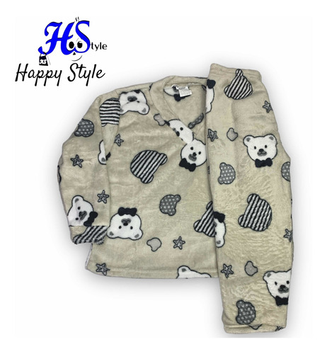 Pijamas Para Niña -tallas:2-10 Térmicas ( Hstyle)