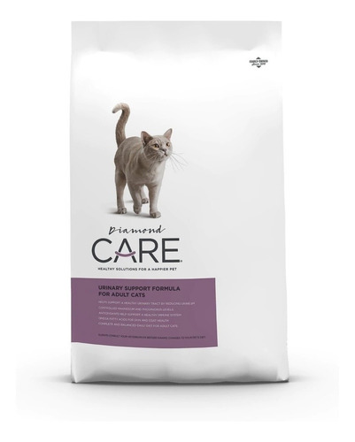 Diamond Care Urinary 2,72kg Alimento Formulado Para Gatos